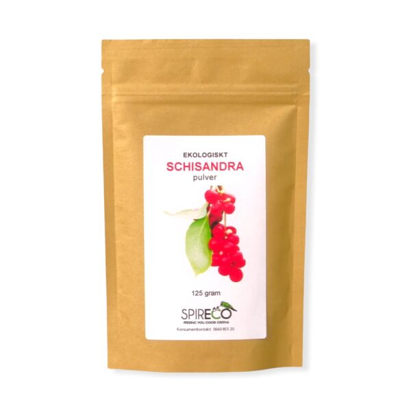 Schisandra Pulver Ekologisk 125g - Spireco