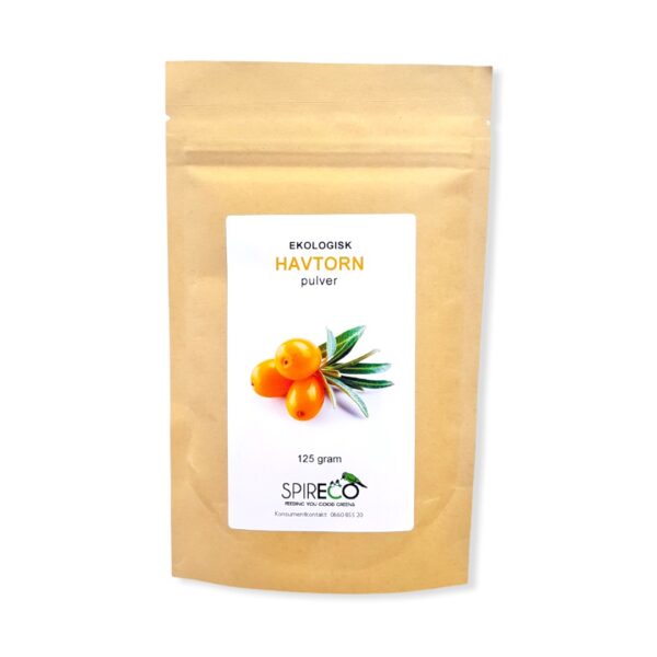 Havtorn Pulver Ekologisk 125g - Spireco