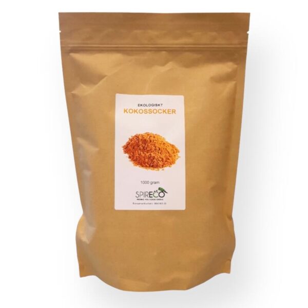 Kokossocker Ekologiskt 1000g - Spireco