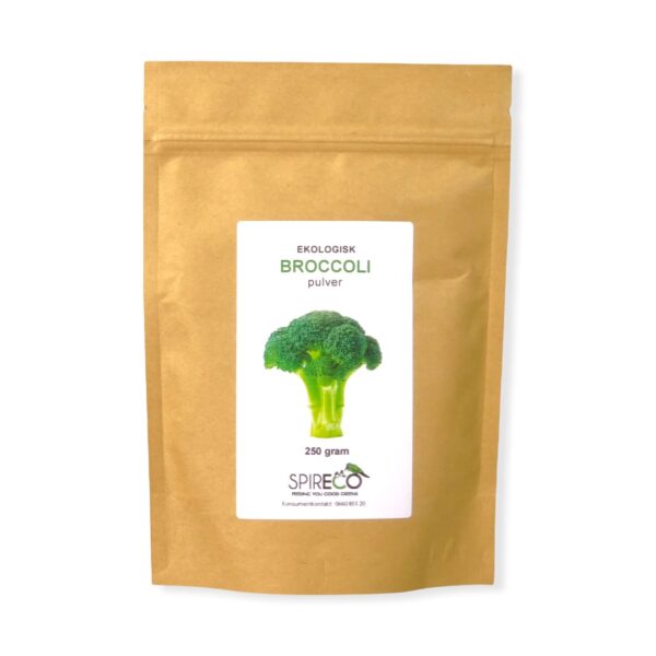 Broccoli Pulver Ekologisk 250g - Spireco