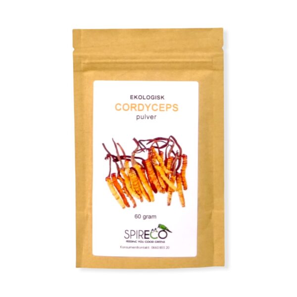 Cordyceps Pulver Ekologiskt 60g - Spireco