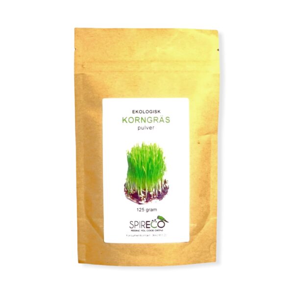 Korngräspulver Ekologisk 125g - Spireco