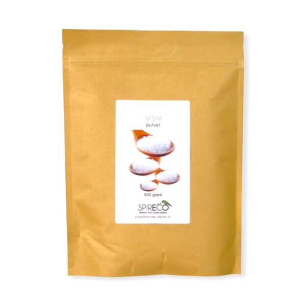 MSM Pulver 500 gram - Spireco