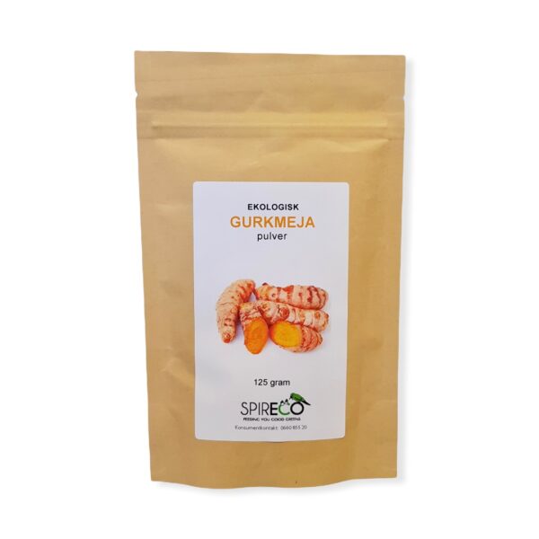 Gurkmeja Pulver Ekologisk 125g - Spireco